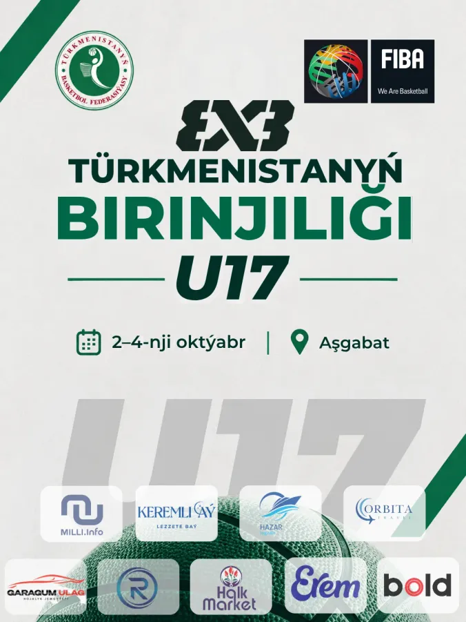 ПЕРВЕНСТВО ТУРКМЕНИСТАНА U17 | БАСКЕТБОЛ 3x3