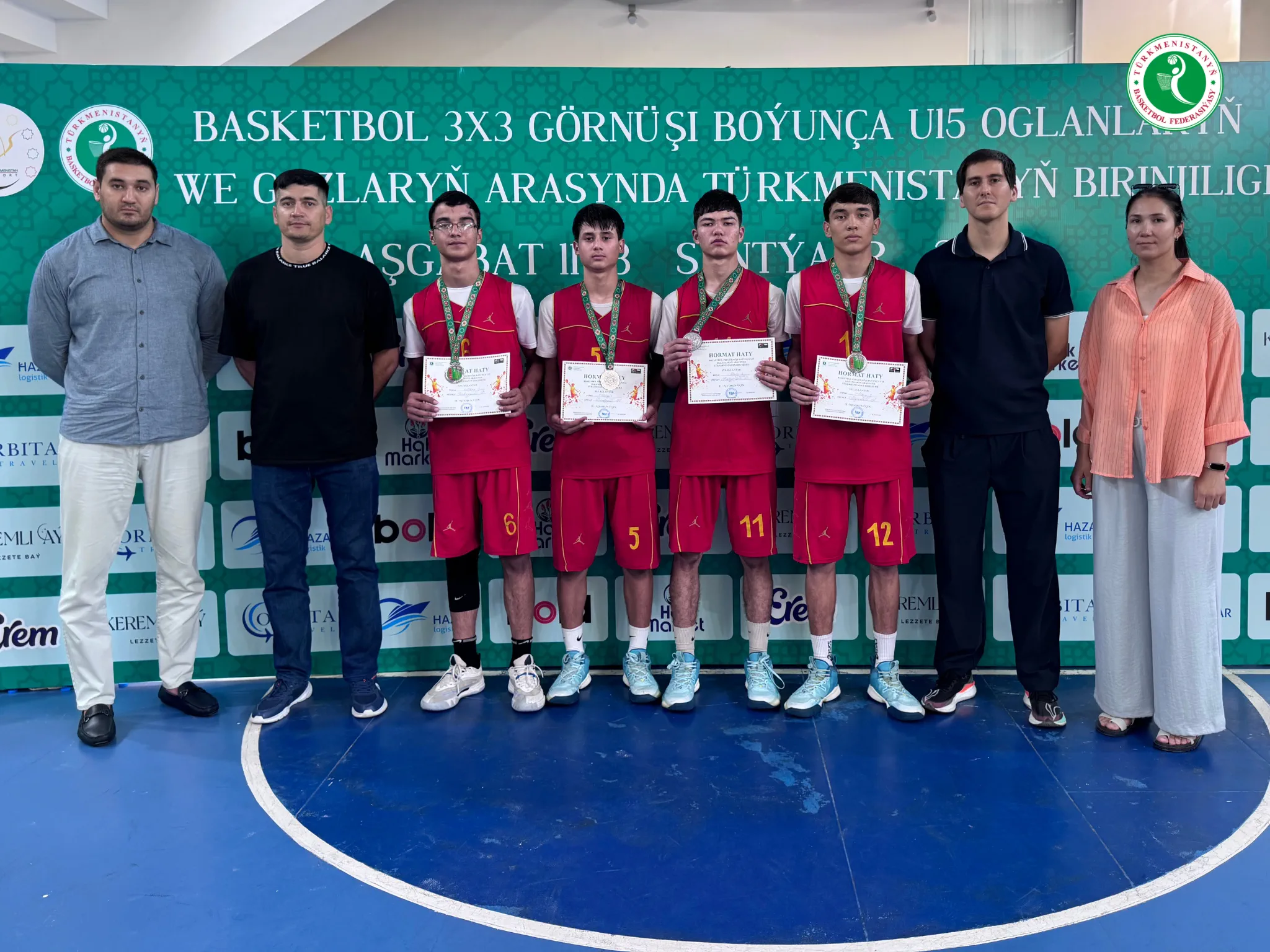 ПЕРВЕНСТВО ТУРКМЕНИСТАНА ПО БАСКЕТБОЛУ 3×3 (U15) 7