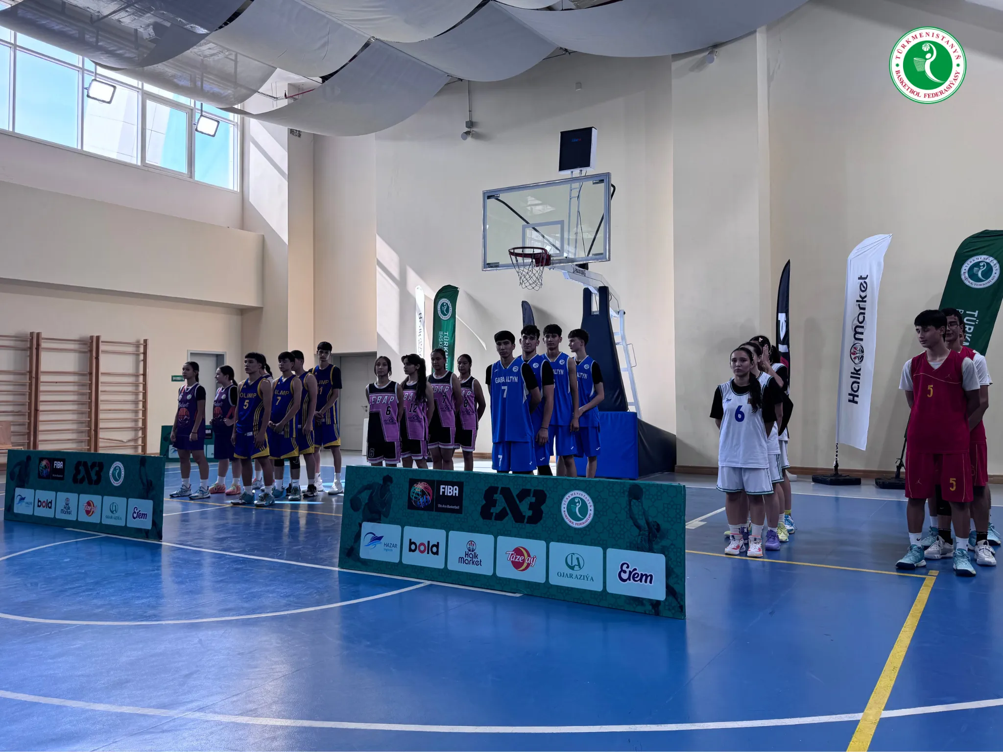 ПЕРВЕНСТВО ТУРКМЕНИСТАНА ПО БАСКЕТБОЛУ 3×3 (U15) 10