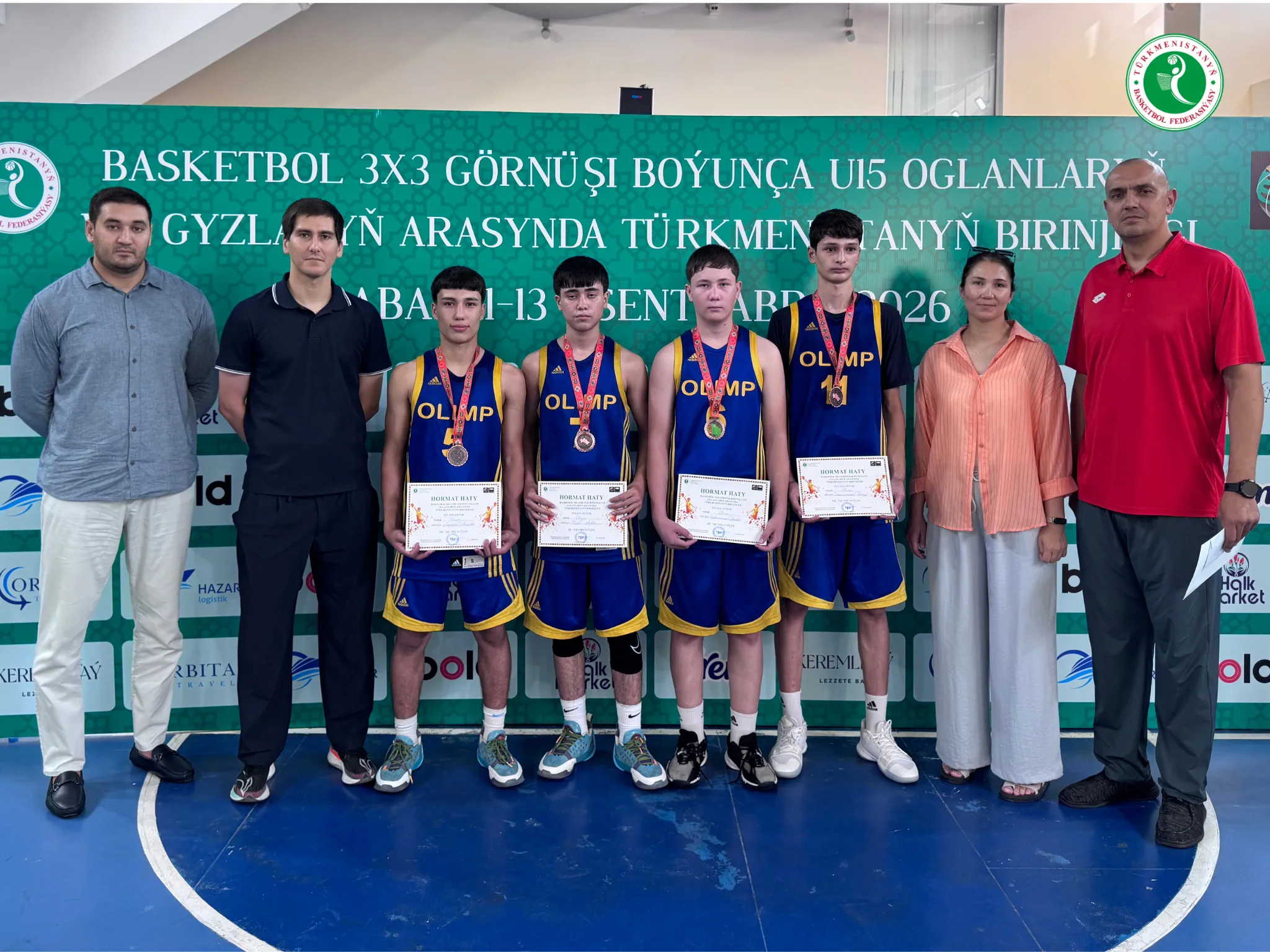 ПЕРВЕНСТВО ТУРКМЕНИСТАНА ПО БАСКЕТБОЛУ 3×3 (U15) 9