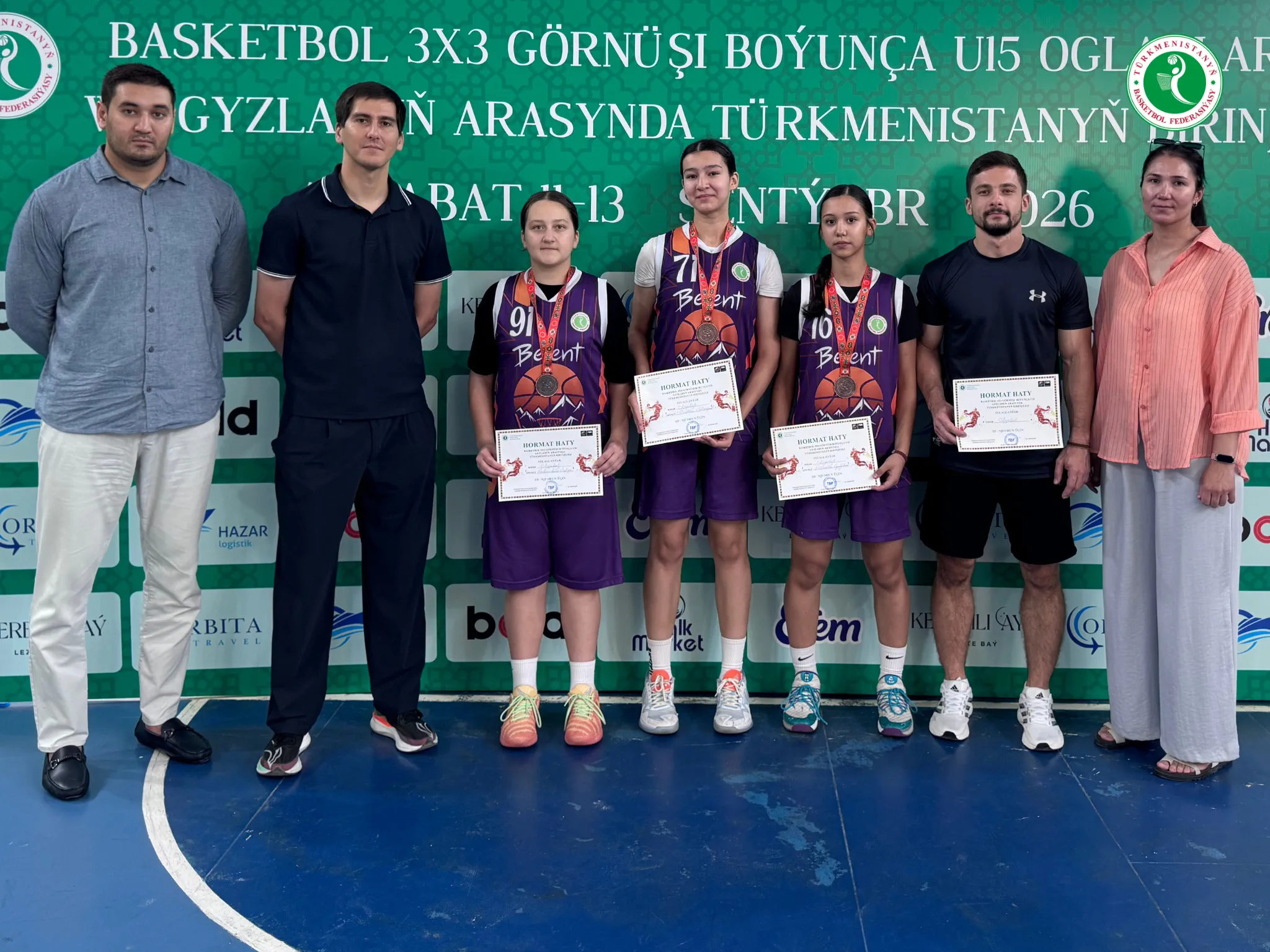 ПЕРВЕНСТВО ТУРКМЕНИСТАНА ПО БАСКЕТБОЛУ 3×3 (U15) 11