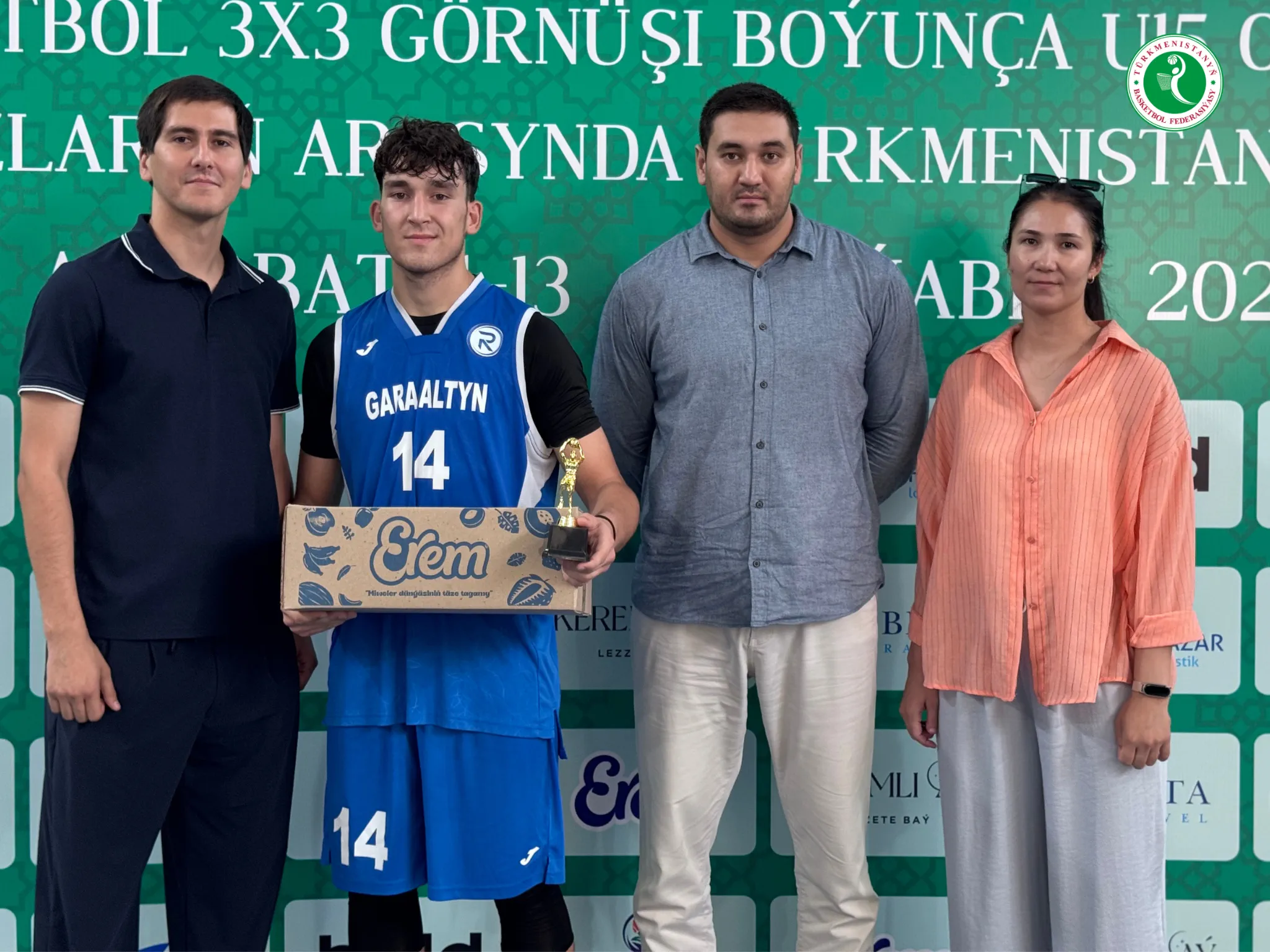 ПЕРВЕНСТВО ТУРКМЕНИСТАНА ПО БАСКЕТБОЛУ 3×3 (U15) 12